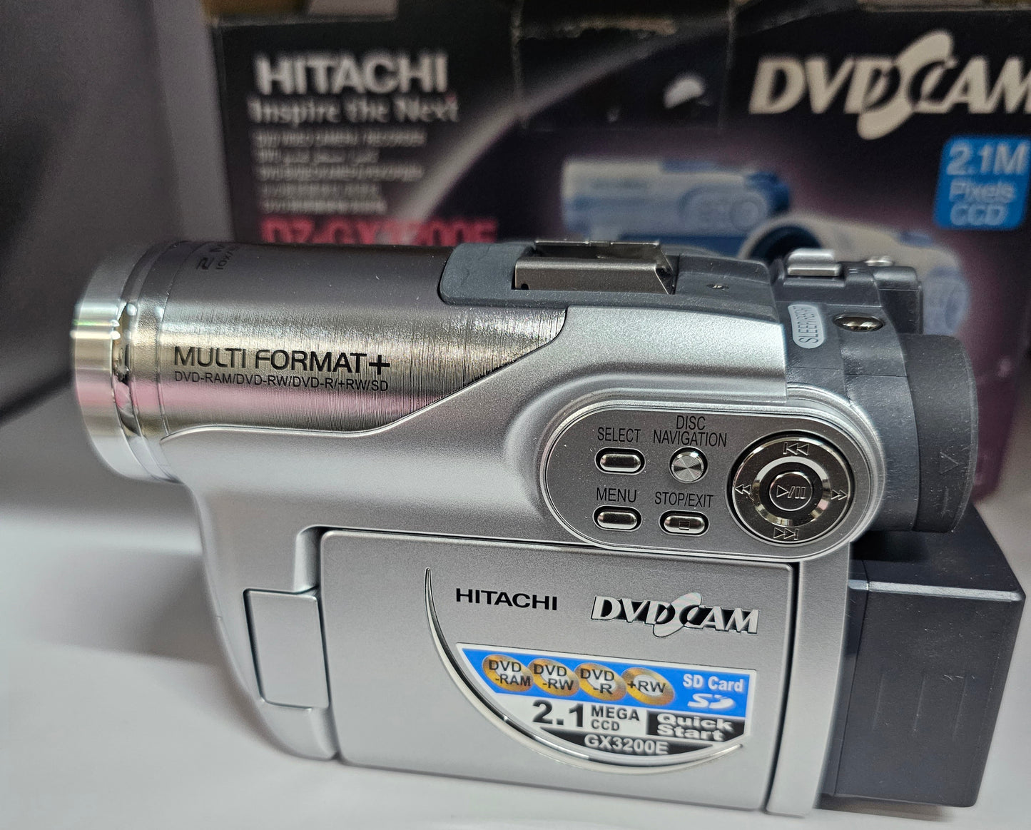 Hitachi video camera recorder