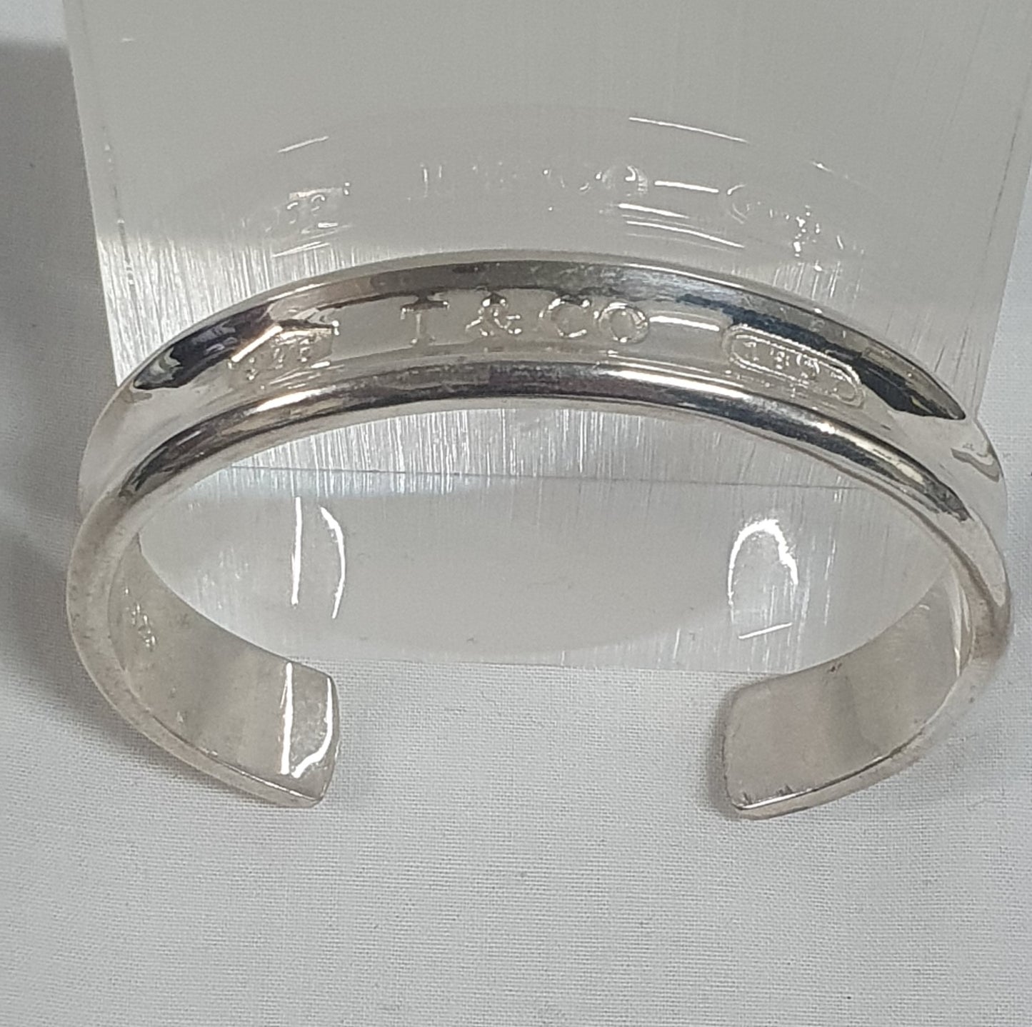 Tiffany&Co Authentic (925) (1997 tiffany&co 1837) cuff bangle