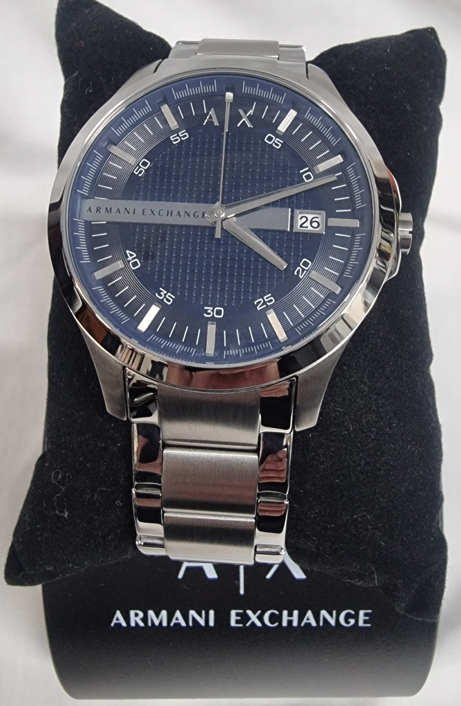 Armani Exchange Hampton Analog Blue Dial Men s Watch AX2132