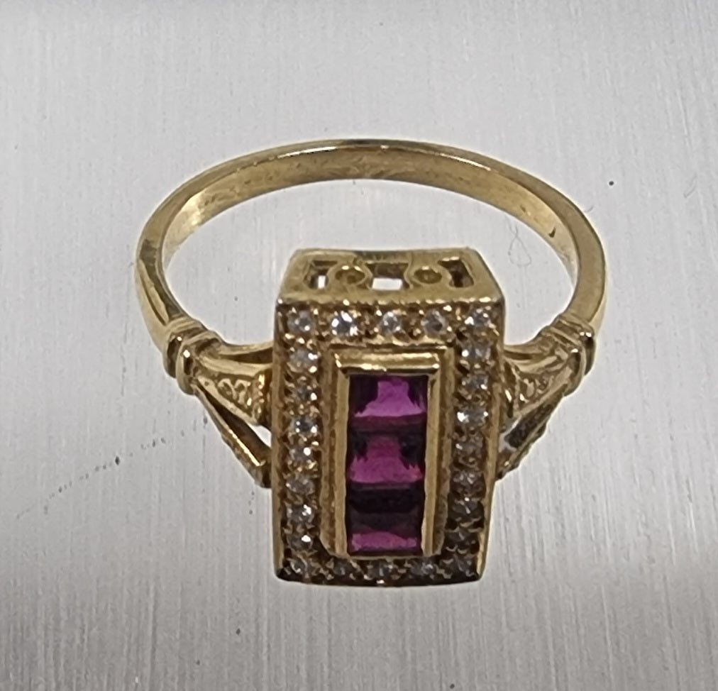 18k on sale vintage ring