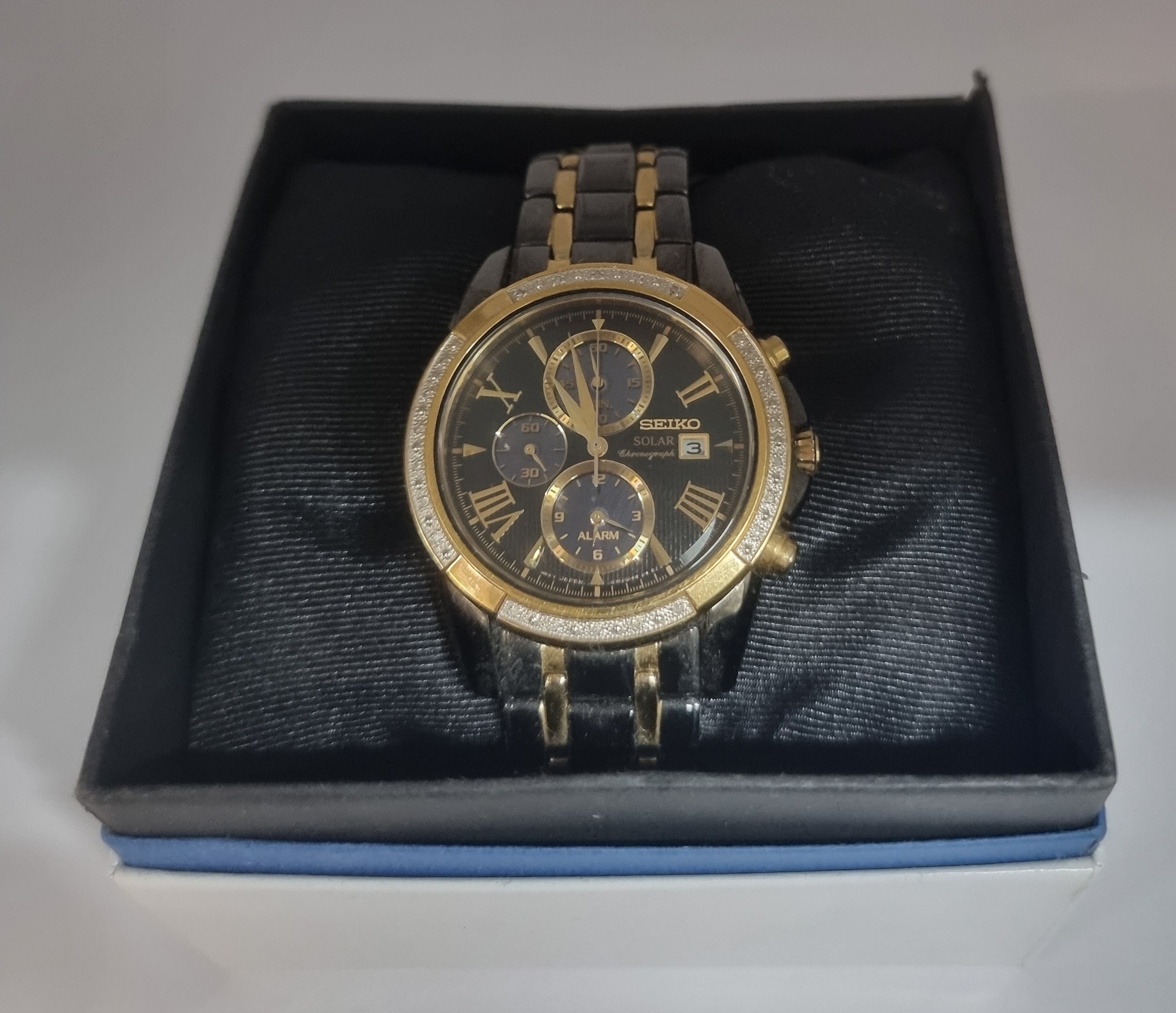 Seiko le Grand sport solar watch Ramsgate pawnbroker